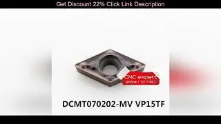 Best 10PCS DCMT070202-MV VP15TF/DCMT070204-MV VP15TF/DCMT070208-MV VP15TF.  cutting bladeSuitable f