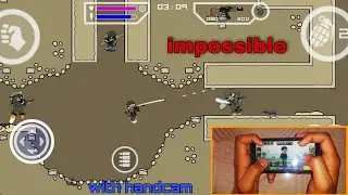 Mini Militia Full तबाही gameplay 😤 with handcam by- prince OP
