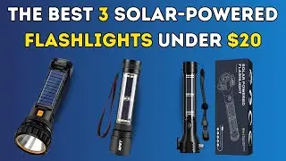 Outshine the Dark: Discover the 3 Most Powerful Solar Rechargeable Flashlights for Epic Adventures!