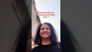 Jobs that are sponsoring H1B!!(Read the description)