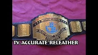 WWE Classic Intercontinental Belt Releather