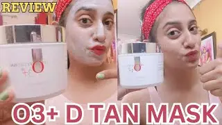 O3+ D Tan pack mask for instant skin brightening | Honest review | best product | Awesome Siblings❣️