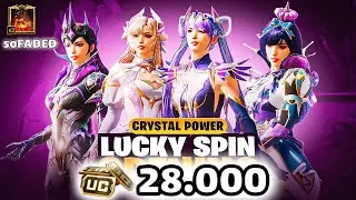 8 Mythic Crystal Power Lucky Spin | 🔥 PUBG MOBILE Crate Opening