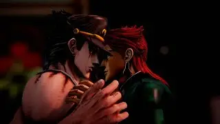 [JOJO MMD] part 3 deleted hotel scene 2 (gay af, hint of spice)