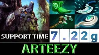Arteezy [Tiny] Roaming Support Time NA Ranked ► Dota 2 7.22g