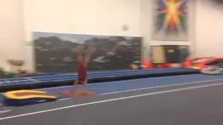 Level 10 Yurchenko Vault Layout