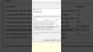 How to create maven project 