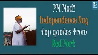 PM Modi Independence Day top 10 quotes on 15th August 2019