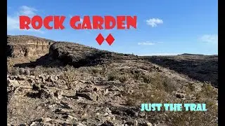 ROCK GARDEN - Double Black, Cowboy Trail Network MTB Trail