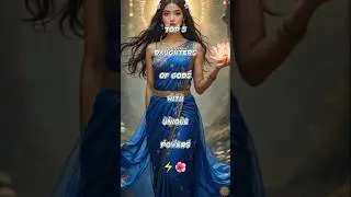 Top 5 Daughters of Gods with Unique Powers⚡🌺#hindugod #shorts #youtubeshorts #ytshorts #top5