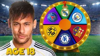 Neymar Career Replay men hjulet bestämmer..