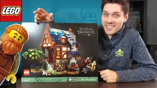 LEGO IDEAS ŚREDNIOWIECZA KUŹNIA | Lego 21325 - RECENZJA
