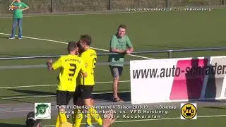 WDFV Oberliga Niederrhein Saison 2018 19 SP11 Spvg  Schonnebeck vs  VFB Homberg mit PK 14 10 2018