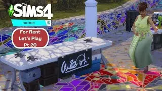 Selling Voodoo Dolls as a Part Time Job! Sims 4 For Rent Let's Play Part 20