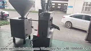 Cheese Sausage Vacuum Filler & Clipping Machine 360&deg; Display for UAE | VERFOODSOLUTIONS