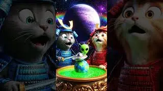 #CatASMR #RainbowSlime #Cute3DAnimation