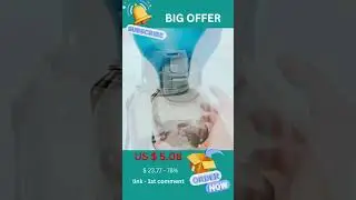 Portable Dog Water Bottle | Big Dogs Pet Outdoor Travel #Bigsales #NewOffer #petgadgets #shorts