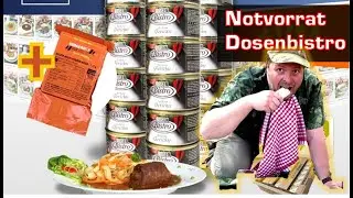 Notvorrat: Dosenbistro - Convar 7 Tage Notvorrat Vorsorge Paket. Als Notvorrat geeignet?MHD 11 Jahre