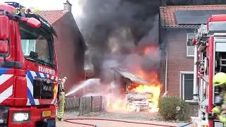Flits - Brand Grotebrugse Grintweg in Tiel 05-12-20