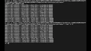 Scraping 101 - curl/xmllint/cut/sed/tee/while-do-done