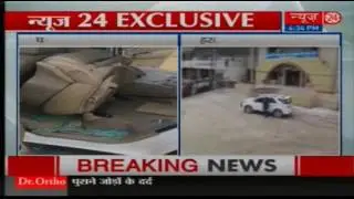 Rahul Gandhi's car attacked, shown black flags in Gujarat