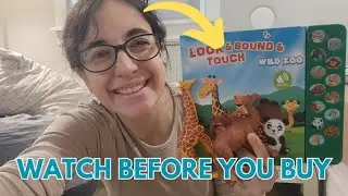 Honest Review of Tudoccy Safari Animals Figures and Book