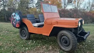 Painting a vehicle (CJ2A Jeep) with Rustoleum spray paint rattle cans