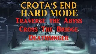 Destiny: Crota's End Hard Mode - Abyss, Bridge, & Deathsinger Parts - Hard Mode Gameplay Crota's End