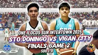 VIGAN VS STO DOMINGO FINALS G2 | ONE ILOCOS SUR INTERTOWN 2025 GAME HIGHLIGHTS 