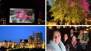 Watching dirty dancing at the castles outdoor cinema 