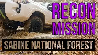 Recon trip to Sabine National Forest in Texas