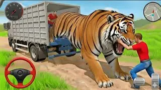 Animal Cargo Truck Simulator 2026 🐘 | Realistic Animal Transport Truck Game | Android Gameplay 3D