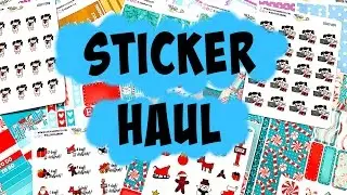 Sticker Haul feat. BelloXoPlanning & Little Miss Paperie