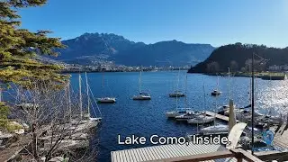 Lake Como from the Inside , a quiet morning view.
