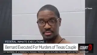 Brandon Bernard and Alfred Bourgeois were executed after the SCOTUS denied delaying the killings