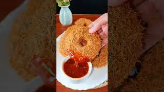Crispy Chicken Donuts🍒 #shorts #trendingshorts #food