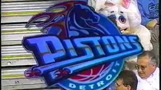 1999 Detroit Pistons Broadcast Introduction (UPN 50)