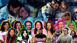MCU Girls Emotiinally React To SUE GIVE BIRTH | The Fantastic Four First Steps Movie Reactions