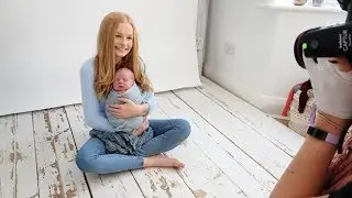 ПЕРВАЯ ОФИЦИАЛЬНАЯ ФОТОСЕССИЯ МАЛЫША КОА! *милейшие фотографии новорождённого!* | Family Fizz