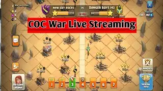 TH14 War attack Clash Of Clans Live Stream || COC Live Streaming Sumit07 Fan || COC Hindi 2022