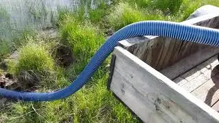Portable livestock water system gas powered