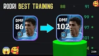 New Manchester City Rodri Best training guide l Best Player Don't miss him ll