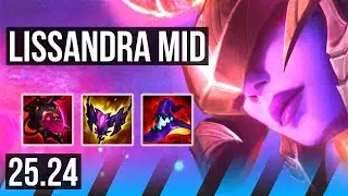 LISSANDRA vs YASUO (MID) | KR Master | 25.24