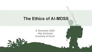 The Ethics of AI-Based Military Decision Support Systems