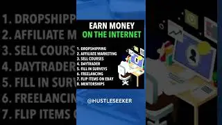 Earn Money on the Internet By Hustle Seeker#freelancing  #onlineearning #viral #youtubeshorts