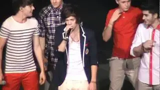 One Direction What Makes You Beautful LIVE Nashville, TN Bridgestone Arena March 7th, 2012