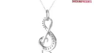 Musical Note Necklace Pendant