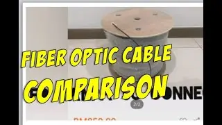 Fiber optic cable price comparison ( FO cable  With SC Connector VS  FO without SC Connector price )