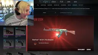 xQc Gets The First AK-47 
