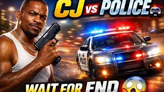 Police bhi hairaan 😳 | CJ ka last move 🔥 @khiladizonehr  #cj #police #gameplay #indiangamer 